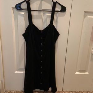 Forever 21 Black Suede Dress